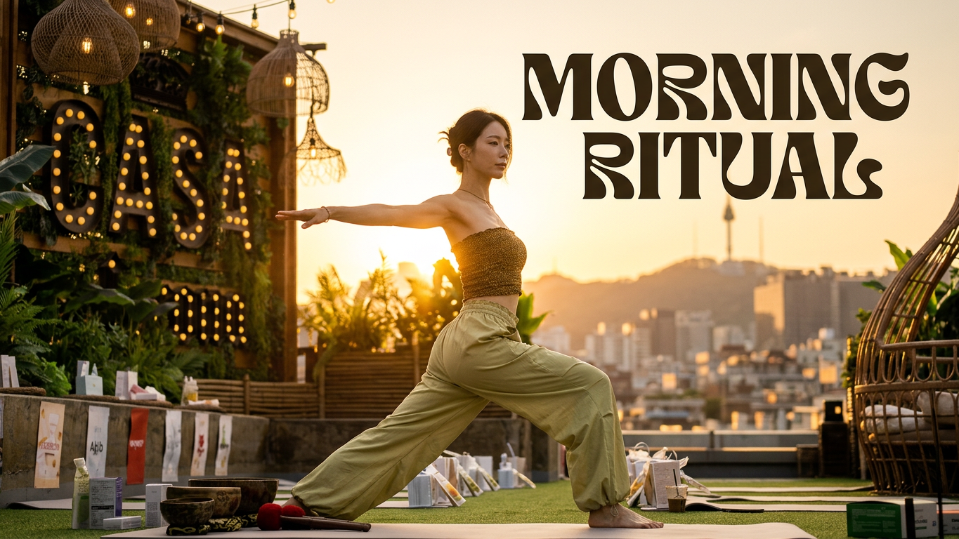 MW PARTY no.2 - Morning Ritual [요가 & 바레] 스케치